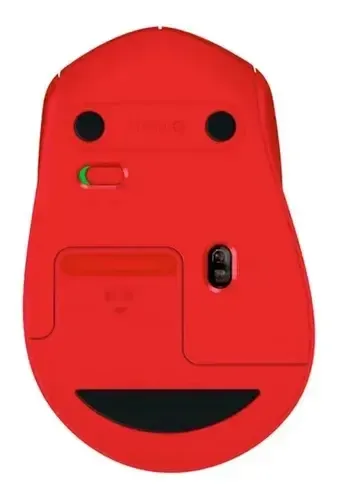 Mouse inalámbrico Logitech M280 – Color Rojo