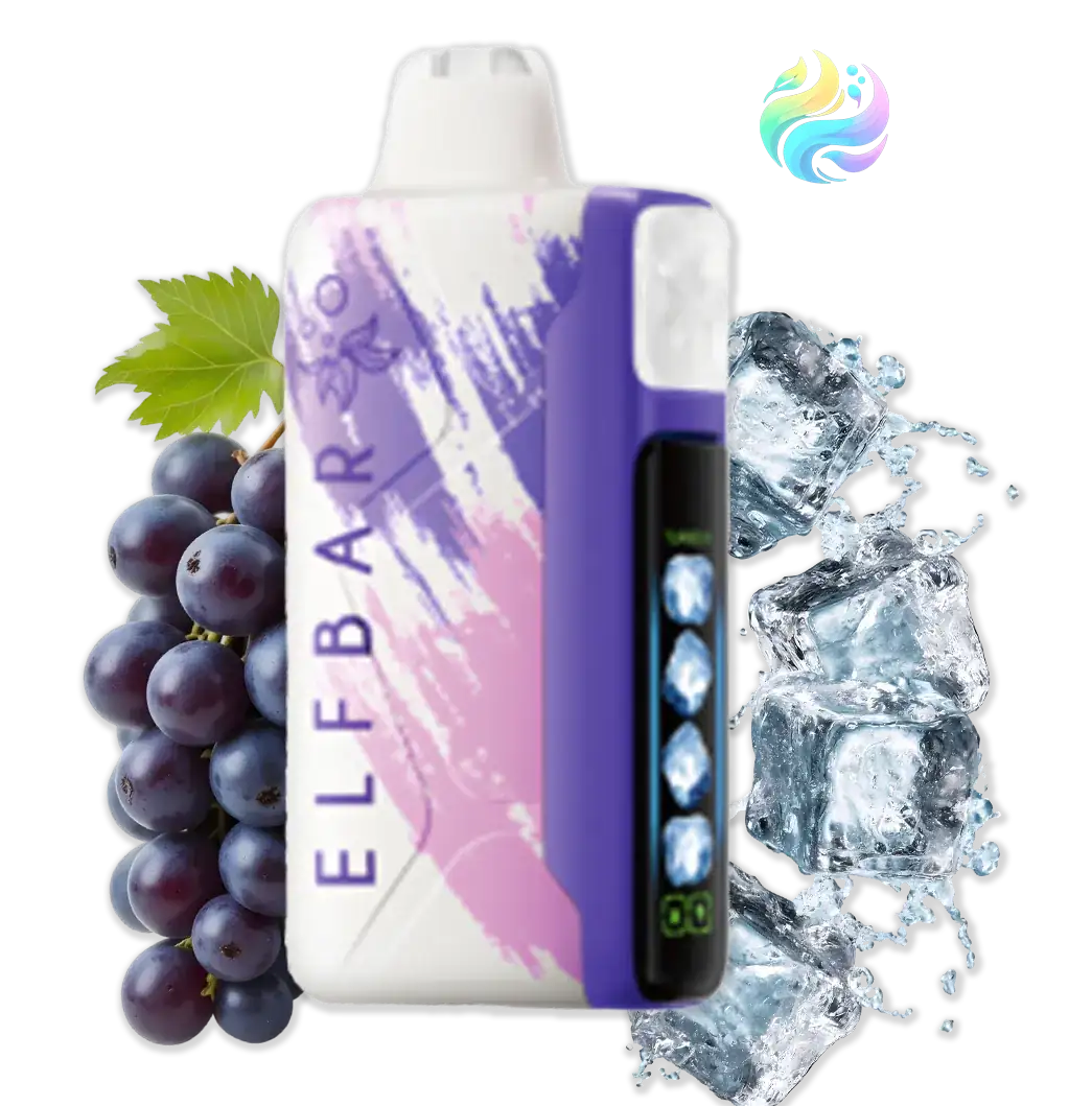 ELFBAR - Ice King 40000 – Grape Ice