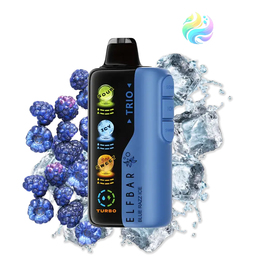Elfbar - TRIO - 40000 PUFF - Blue Razz Ice