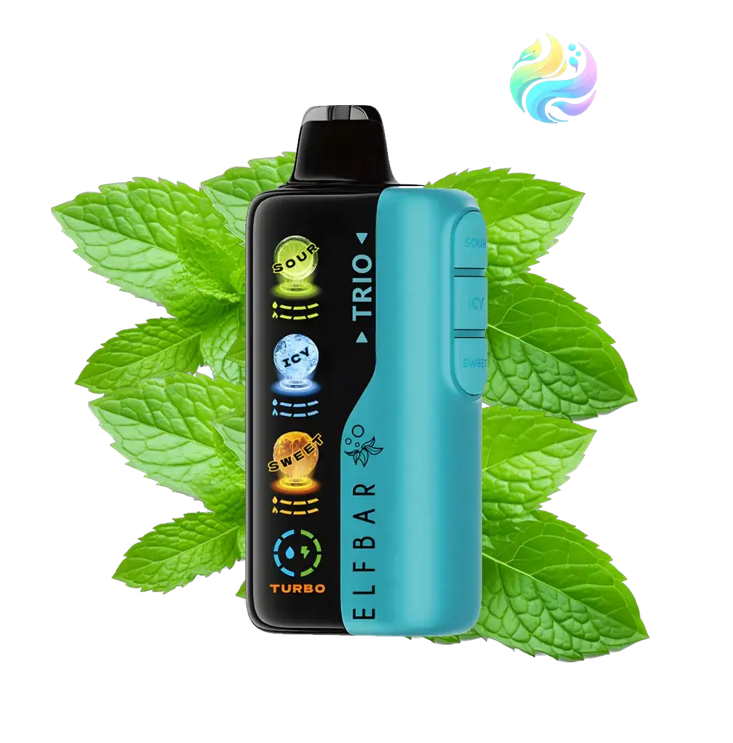 Elfbar - TRIO - 40000 PUFF - Black Mint