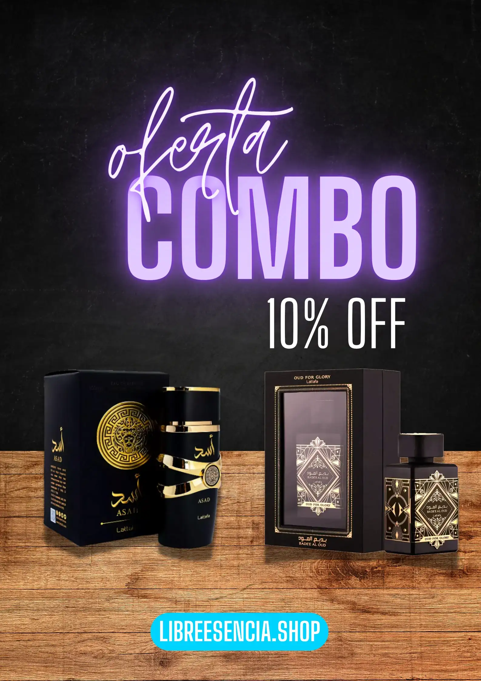 POTENTE & ELEGANTE: Asad Black + Oud For Glory