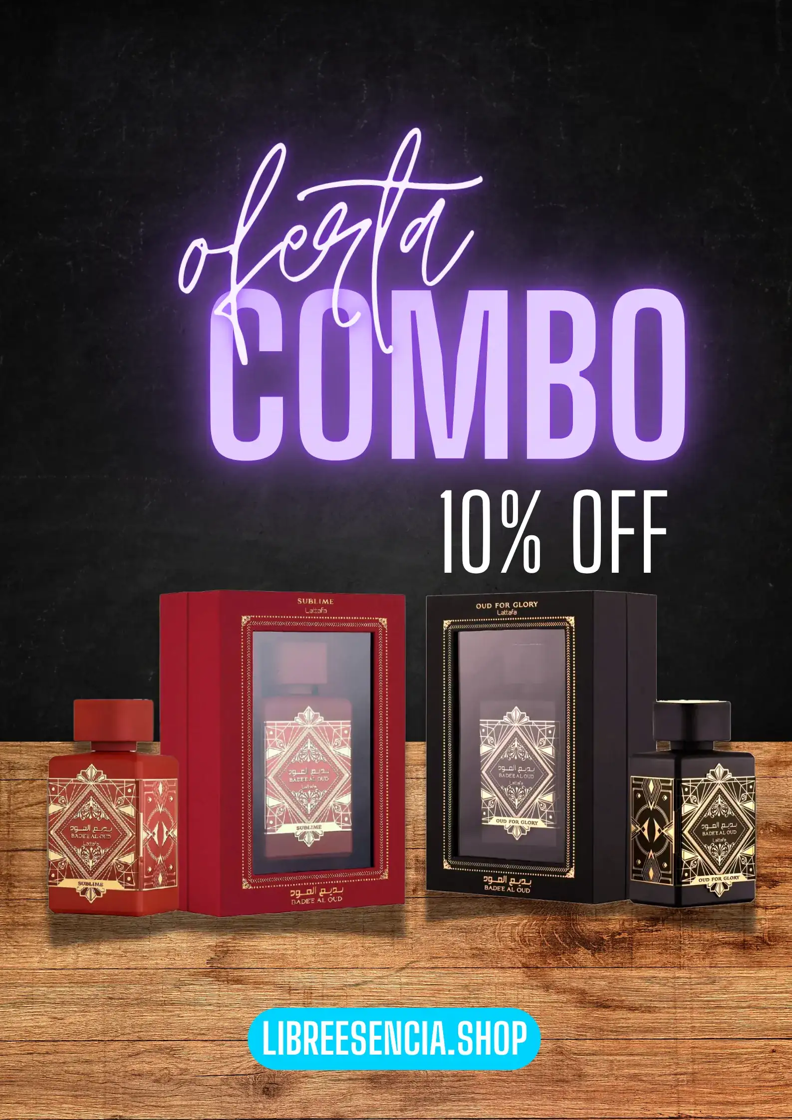 PAREJA EL & ELLA: Sublime + Oud For Glory