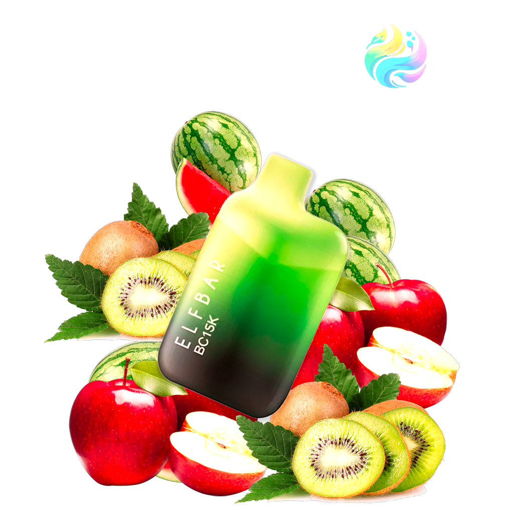ELFBAR BC 15K KIWI WATERMELON APPLE