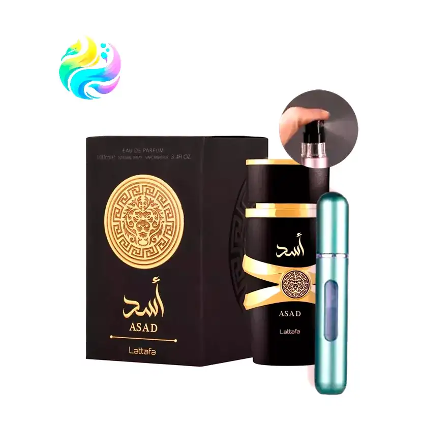 Decant Asad Lattafa Black 5ml Perfume Original