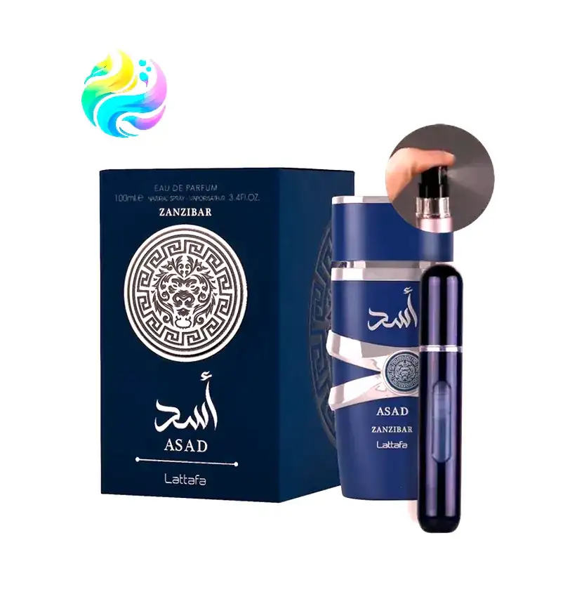 Decant Asad Zanzibar Lattafa 5ml Perfume Original