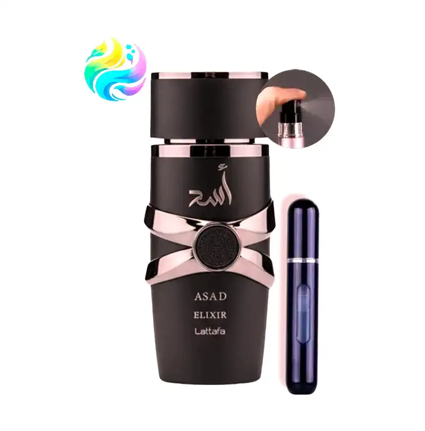 Decant Lattafa Asad Elixir 5ml - Muestra de Perfume Original