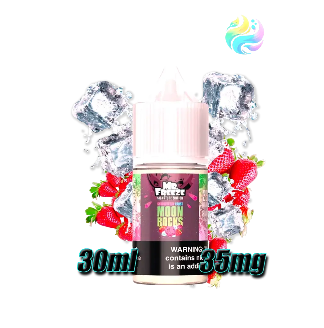 Vaper Recargables Mr Freeze Mr Freeze Salt 30ml 35Mg MR FRZ 30ML SALT MOON ROCKS STRAWBERRY FROST 35MG