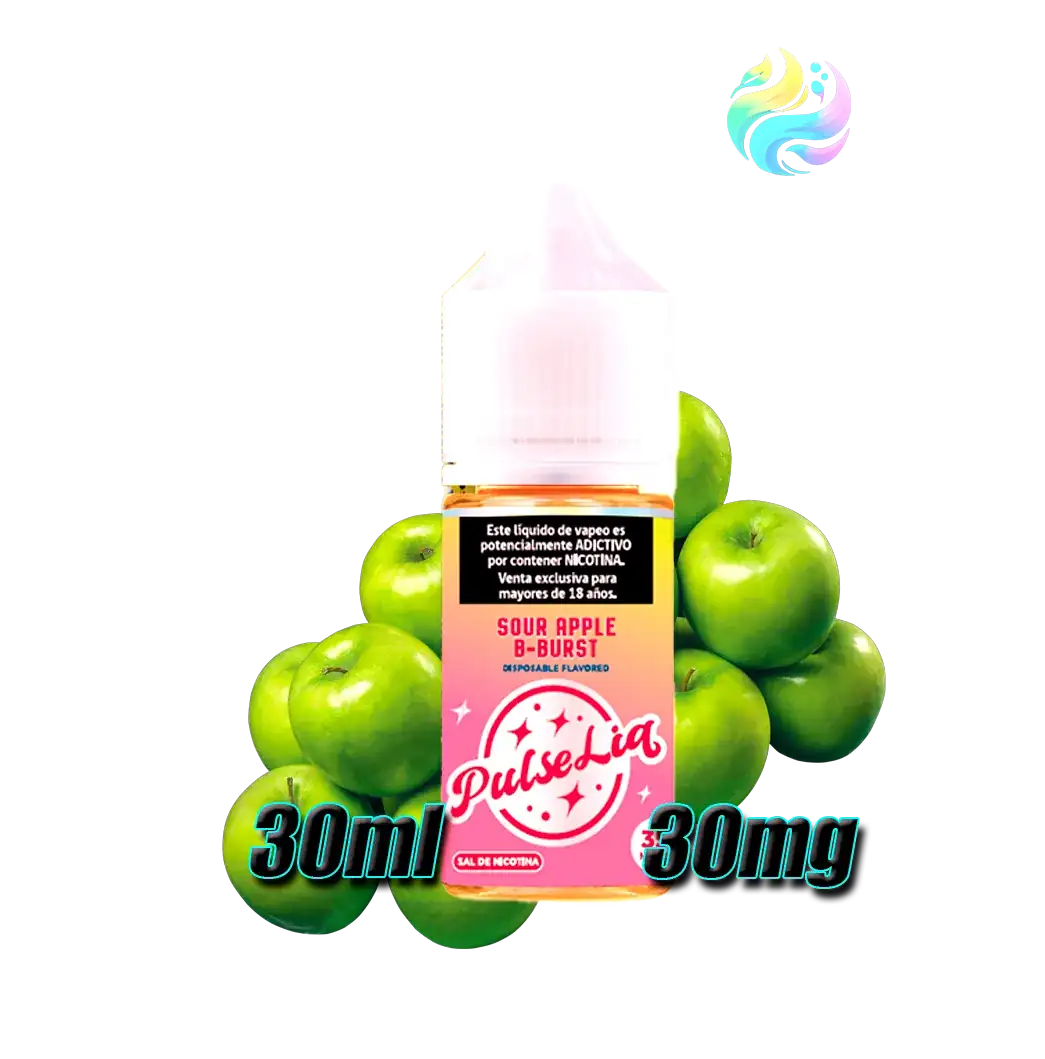 Vaper Recargables Geek Bar Geek Bar Salt 30ml 30Mg PULSELIQ 30ML SOUR APPLE B-BURST 30MG GEEKBAR