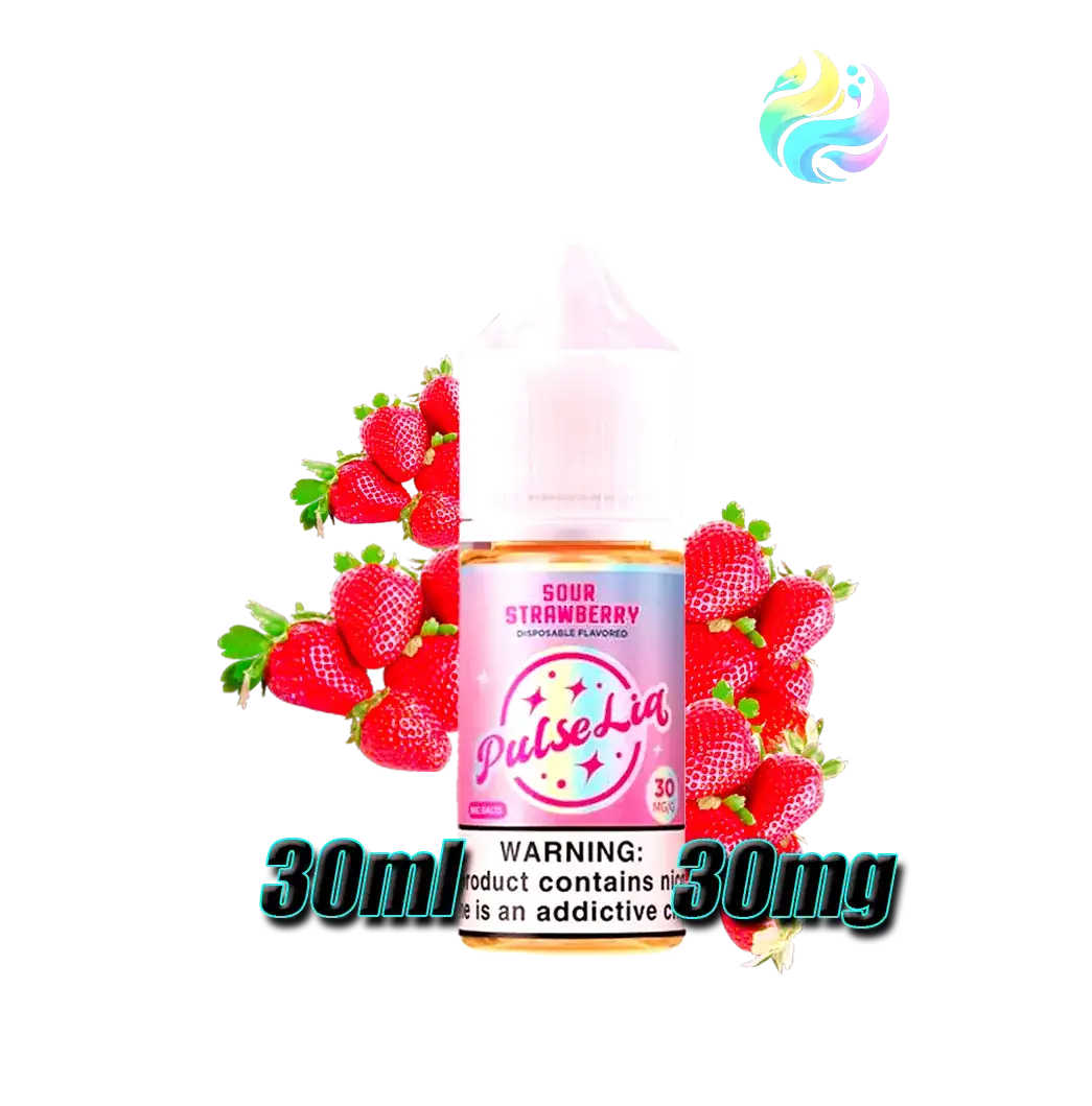 Vaper Recargables Geek Bar Geek Bar Salt 30ml 30Mg PULSELIQ 30ML SOUR STRAWBERRY 30MG GEEKBAR