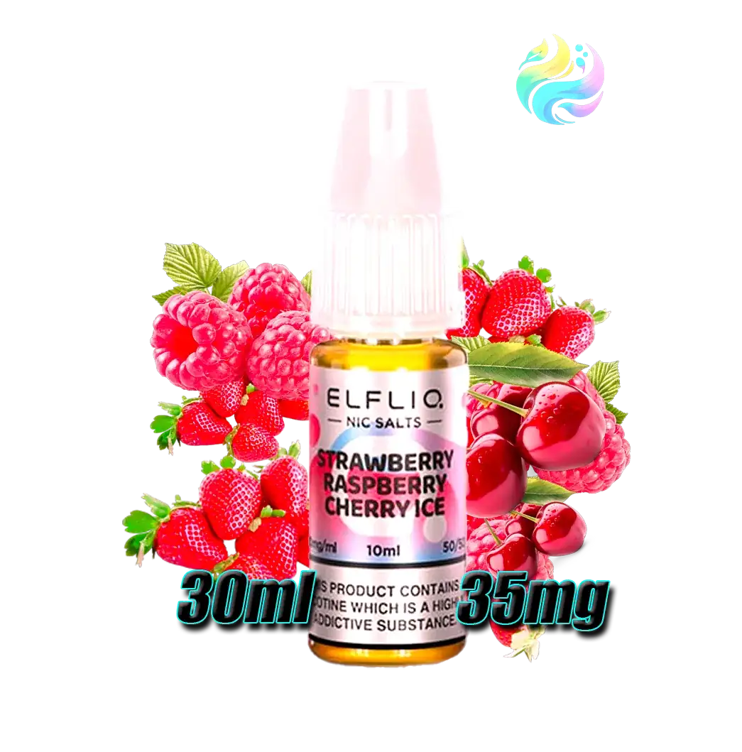 Vaper Recargables Elfliq Salt 30 Mg 35 Mg ELFLIQ SALT 30ML ST RASP CHERRY ICE 35MG