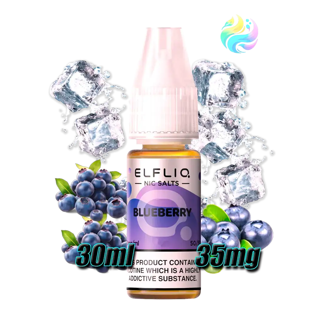Vaper Recargables Elfliq Salt 30 Mg 35 Mg ELFLIQ SALT 30ML BLUEBERRY ICE 35MG