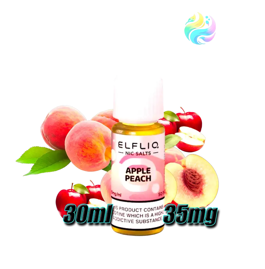ELFLIQ SALT 30ML APPLE PEACH 35MG