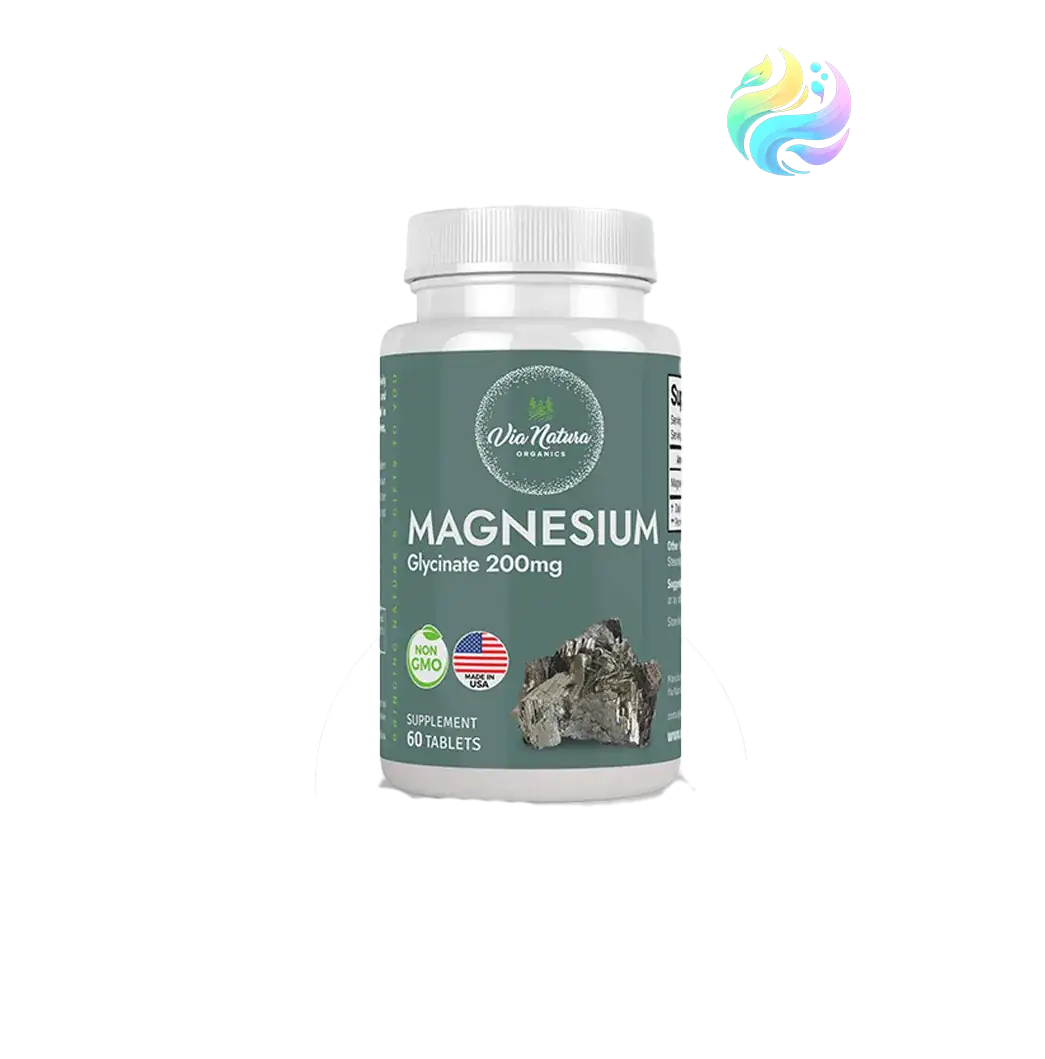 Via Natural Magnesium Glycinate 200MG