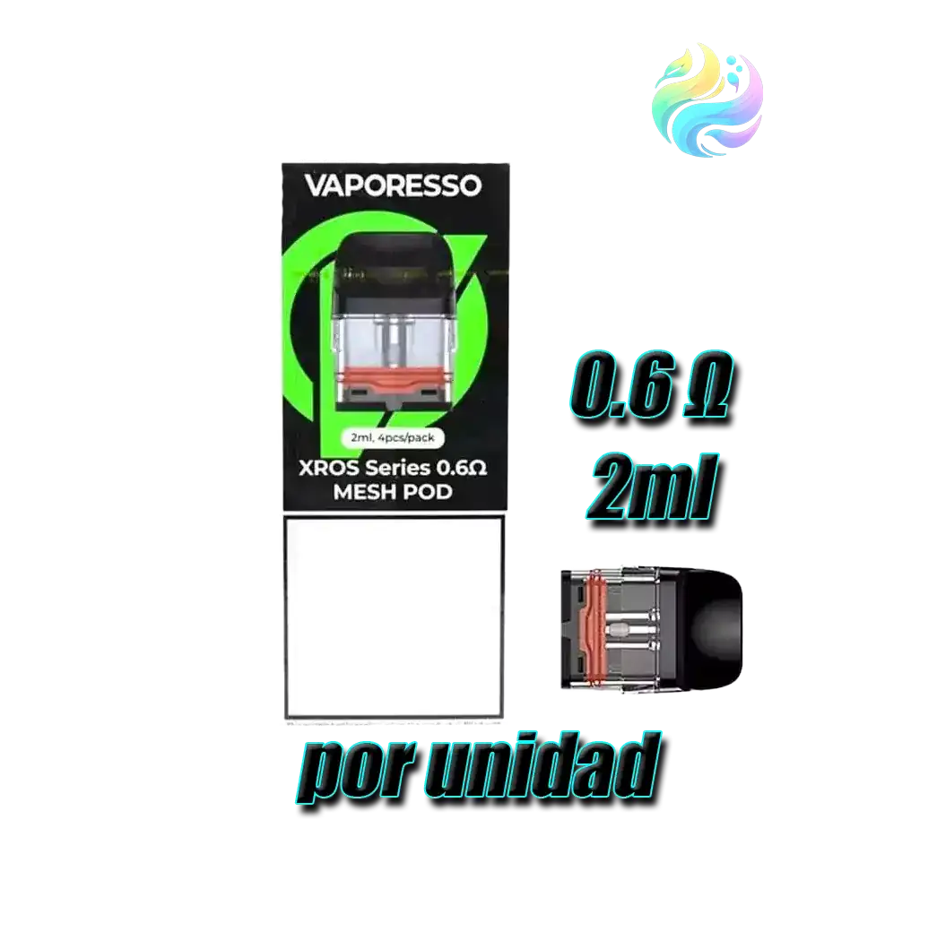 Vaper Recargables Vaporesso Filtro Xros VAPORESSO FILTRO XROS 0.6 2ML - UNIDAD